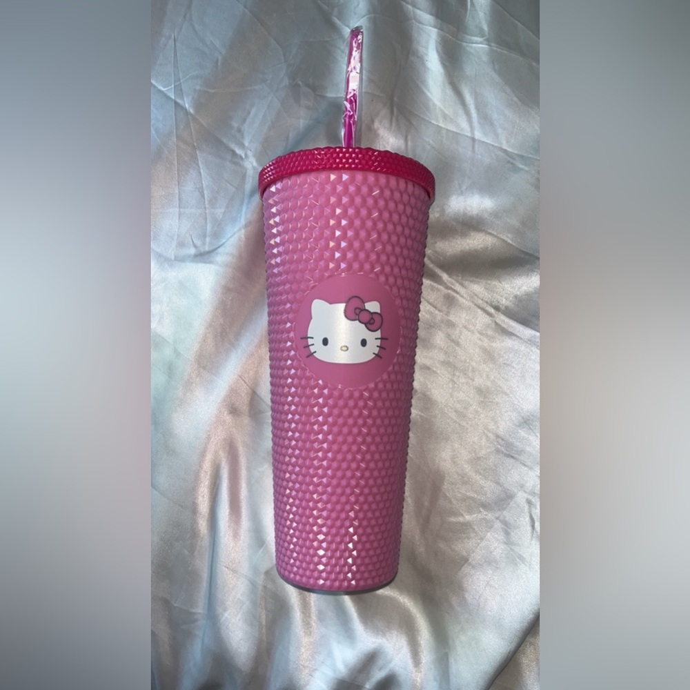 Hello Kitty studded tumbler